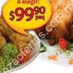 En Chedraui paquete de 2 pollos rostizados a $99.90