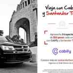 Código Cabify de 3 viajes gratis cortesía de Santander