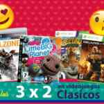 En Compudabo 3x2 en videojuegos clásicos de PS3 y Xbox 360