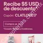 Cupón eBay de San Valentín 2017 con US$5 dólares de descuento en compras a partir de US$30