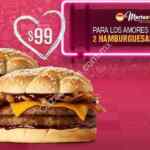 Cupón Martes de McDonalds 14 de febrero de 2017: 2 hamburguesas Angus por $99