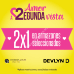 Promoción de San Valentín Devlyn: 2x1 en armazones seleccionados