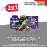 En GNC 2x1 y 3x2 en productos participantes durante febrero