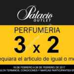 En el Palacio Outlet 3x2 en perfumería durante febrero