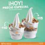 En Nutrisa precio especial en helado suave hoy miércoles 22 de febrero