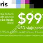 En Volaris vuelo de/hacia Miami saliendo de CDMX a $99 dólares