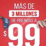 En Promoda Outlet más de 3 millones de prendas a $99 o menos