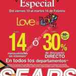En Sears Venta Especial Love is Love: hasta 30% de descuento en todos los departamentos o 14 MSI