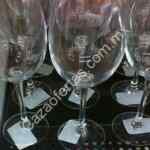 En Walmart copa de vidrio Cabernet 470 ml a $25.03