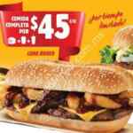 Promoción Burger King: Comidas completas de Big King y Long Rodeo a sólo $45 a partir de las 5