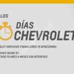Promoción 20 Días Chevrolet marzo 2017: meses sin intereses, bonos, seguro gratis y más