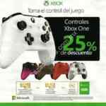 25% de descuento en controles de Xbox One del 16 de marzo al 2 de abril
