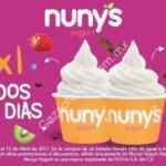 2x1 en helados de yogurt Nunys en Parque Tezontle TODOS los días