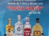 En Bodegas Alianza pachita 250 ml Gratis en la compra de una botella