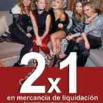En bebe 2x1 en artículos de liquidación con etiqueta naranja
