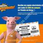 Cupón Chedraui de $400 por cada $2,000 y 24 meses sin intereses