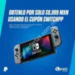 Cupón Linio Nintendo Switch a $8,999 pagando con Paypal
