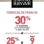 Fábricas de Francia El Arte del Buen Vivir con 25% de descuento y 9 MSI en hogar