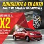 Promoción de vacaciones Mopar: Todas las llantas Bridgestone y Firestone al 4x2