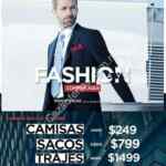 Mens Fashion Venta en línea con camisas desde $249 y trajes desde $1,499