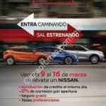 Promoción Nissan Feria de Crédito 2017: 0% de comisión + seguro gratis + tasas especiales