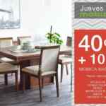Jueves de móbica 30 de marzo: 40% de descuento + 10% adicional en muebles mobica basics