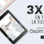 En ösom 3x2 en toda la tienda comprando a través de la app