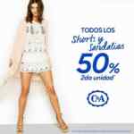 En C&A segundo a mitad de precio en shorts y sandalias