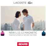 Compra una fragancia Lacoste en Sears y llévate de regalo una maleta deportiva