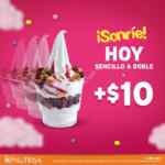 En Nutrisa agranda tu helado a doble por sólo $10 pesos más hoy 1 de marzo