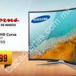 En Sanborns pantalla Samsung curva de 40" de $12,999 a $6,999