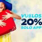Promoción App Despegar: 20% de descuento en vuelos comprando sólo hoy