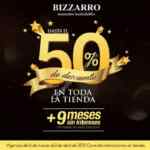 Promociones de Aniversario Bizzarro: Hasta 50% de descuento + hasta 9 msi