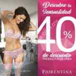 Promoción Fiorentina Día de la Mujer 2017: 40% de descuento en productos
