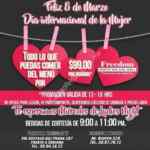 Promoción Freedom Día Internacional de la Mujer: Todo lo que puedas comer del menú por $99