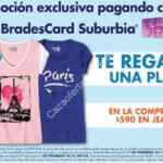 En Suburbia playera gratis si compras jeans y pagas con tu tarjeta Suburbia