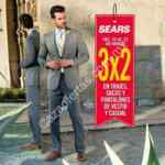 En Sears 3x2 en trajes, sacos y pantalones para hombre