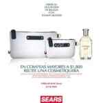 En Sears compra $1,800 en perfumes Tommy Hilfiger y recibe cosmetiquera de regalo