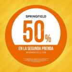 Segunda prenda a mitad de precio en Springfield México