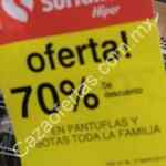 En Soriana 70% de descuento en pantuflas y botas