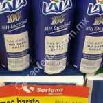 En Soriana 3x2 en leche Lala 100 Entera y Sin Lactosa