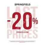 20% de descuento en Springfield artículos seleccionados