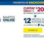 En Best Buy Martes Online Paypal 4 de abril: cupón de $200 + 12 meses sin intereses