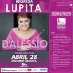 Boletos gratis para el concierto de Lupita D'Alessio con tus compras en Plaza Cuicuilco
