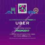 Código Uber Feria Nacional de San Marcos de 3 primeros viajes gratis de $50