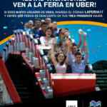 Código Uber La Feria: 3 viajes gratis de hasta $50 pesos