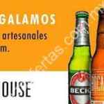 Cupón Mercadoni Beerhouse de $200 de descuento en compras de $500