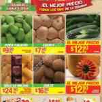 Folleto Bodega Aurrera de frutas y verduras Tianguis de Mamá Lucha 31 de marzo al 6 de abril