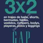 En GAP 3x2 en trajes de baño, shorts, faldas, vestidos, playeras, polos y leggings