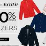 40% de descuento en blazers en la tienda en línea de Julio